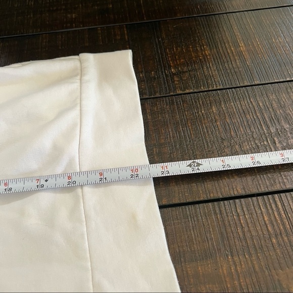 White and yellow Marsh Landing zip up hoodie, S, drawstring, yellow accents. - Picture 9 of 14